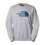 The North Face Erkek Drew Peak Crew Sweatshirt (1'li Paket), Açık Gri (Tnf Light Grey Heather)/, S