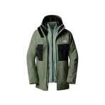 The North Face Erkek Fourbarrel Triclimate ceket (1'li paket), Bark Mist/Tnf Siyah, S