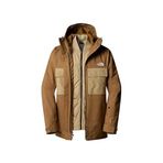 The North Face Erkek Fourbarrel Triclimate ceket (1'li paket), Yardımcı Kahverengi/Haki Taş, S