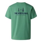 The North Face Erkek Kamp Relaxed Short Sleeve-Graph Tişört (1'li Paket), Kısılmış Algae, XL