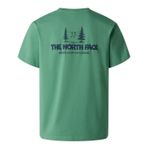 The North Face Erkek Kamp Relaxed Short Sleeve-Graph Tişört (1'li Paket), Kısılmış Algae, XS