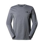 THE NORTH FACE Erkek L/S Simple Dome Tee Bluz (1'li Paket)