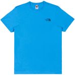 THE NORTH FACE Erkek M S/S Basit Dome Te Şeffaf Göl Mavisi Tişört