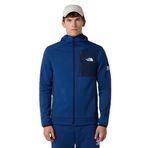 The North Face Erkek Mountain Athletics Polar Tam Fermuarlı Ceket, Emlak Mavisi/Zirve Donanması/Zirve Donanması, XXL