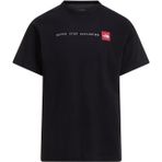 The North Face - Erkek Never Stop Exploring Regular Graphic T-Shirt - Yumuşak Pamuk Polyester Karışımı - Su Bazlı Grafik Baskı, Tnf Siyah, L