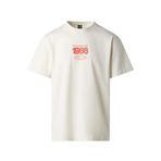 The North Face Erkek Parça Rahat Kısa Kollu Tişört Grafik, Beyaz Kumul, L