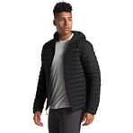 THE NORTH FACE Erkek Siyah Stretch Down Hoodie Ceket - T93y55jk3 (TNF BLACK/XXL)