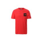 THE NORTH FACE Erkek S/S Fine Tee T-Shirt, H. Kırmızı, S