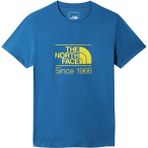 The North Face Erkek Tişört Foundation Graphic Tee S/S - Eu - Mavi