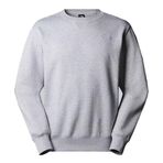 The North Face Essential Relaxed Crew erkek sweatshirt, Açık Gri (Tnf Light Grey Heather), XL