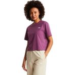 The North Face Evolution Simple Dome Cropped Relaxed Kadın Mor Outdoor T-Shirt NF0A8FDHG4Y1 - XS