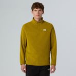 THE NORTH FACE Glacier Fleece 1/4 Zip Sweatshirt, XL, TYC95C290DBD07DBC58952A01, Kahverengi, erkek