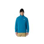 THE NORTH FACE Glacier Fleece Dik Yaka Sweatshirt, XL, 93-NF0A8D0Q-2, Mavi, erkek