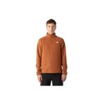 The North Face Glacier Fleece Sweatshirt, S, TYCA57FB15AE6E81DCEF23809, Kahverengi, Erkek