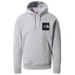The North Face Gri M Fine Hoodie Erkek Outdoor Sweatshirt
