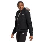 The North Face Kadın Arktik Bombardıman Uçağı | Aşağı Yalıtımlı Ceket, Su Geçirmez Kabuk, Suni Kürk Astarlı Ayarlanabilir Kapüşonlu, Çift Girişli Cepler, TNF Siyah-NPF, XX-Large