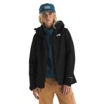 The North Face Kadın Carto Mono Triclimate Kapüşonlu Ceket, Tnf Siyah, XXL