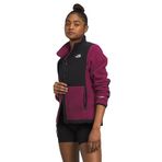 The North Face Kadın Denali Jacket Ceket Polar Mor Siyah BOYSENBERRY/TNF BLACK XS