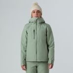 The North Face Kadın Descendıt Muflonlu Ceket NF0A8DDTBQ11 - Yeşil