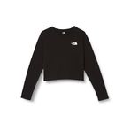 The North Face Kadın L/S SIMPLE DOME CROP T-SHİRT NF0A89FKJK31 Siyah XL