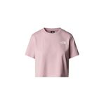 THE NORTH FACE Kadın SIMPLE DOME CROPPED RELAXED Tişört NF0A87U40SO1 Çok Renkli-XL