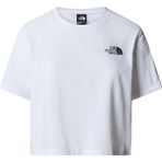 The North Face Kadın Sımple Dome Cropped Relaxed Tişört NF0A87U4FN41 - Beyaz - 2XL