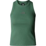 The North Face Kadın Slım Rıb Tank Atlet Tişört NF0A8BVTHCH1 - XS - Su Yeşili