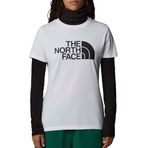 THE NORTH FACE Kadın S/S Easy Tee T-Shirt, Tnf Beyaz, XL