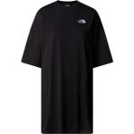 The North Face Kadın S/s Essential Oversize T-Shirt Elbise Siyah Boyfriend Tarzı Yumuşak Kumaş - XS