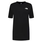 THE NORTH FACE Kadın W S/S Büyük Beden Simple Dome Tee T-Shirt, Siyah, M
