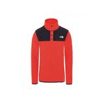 The North Face Kapüşonlu Siyah Kırmızı Kadın Sweatshirt