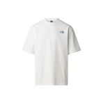 THE NORTH FACE Liquid Box Oversize T-Shirt, L, 5003365161, Beyaz, Erkek