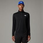 The North Face M 24/7 1/4 Zip Tee Erkek Sweatshirt - Siyah - L
