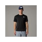 The North Face M 24/7 S/s Tee Reg Erkek Tişört NF0A894BJK31 - L - Siyah - Füme - Beyaz