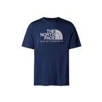 THE NORTH FACE M 24/7 S/S Tişört Logo Grafik Reg Erkek Tişört (1 Paket)
