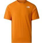 The North Face M Bıtmap Logo Short Sleeves Tee-Graphıc Erkek Tişört NF0A8FTVG5I1 - Turuncu