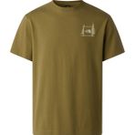 The North Face M Campıng Relaxed Short Sleeve Tee-Graph Erkek Tişört NF0A8GQM2EL1 - Sarı