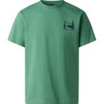 The North Face M Campıng Relaxed Short Sleeve Tee-Graph Erkek Tişört NF0A8GQMG571 - XL - Yeşil