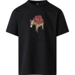 The North Face M Donkey Taxı Relaxed Short Sleeve Tee-G Erkek Tişört NF0A8G9FJK31 - XL - Siyah