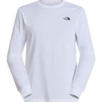 The North Face M Evolutıon Sımple Dome Regular Long Sle Erkek Tişört NF0A8EU3FN41 - XL - Beyaz
