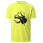 The North Face M Foundation Graphic Tee - Eu Erkek Günlük Tişört NF0A55EFJE31 Sarı S