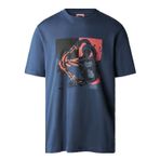 The North Face M Graphic T-Shirt Erkek Tişört Lacivert SHADY BLUE S