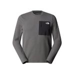 The North Face M Kecha Crew Erkek Outdoor Sweatshirts NF0A8CS9SOU1 Gri