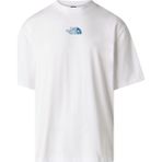 The North Face M Lıquıd Logo Oversıze Short Sleeve Tee- Erkek Tişört NF0A8G9UFN41 - 2XL - Beyaz