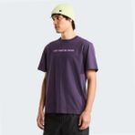 The North Face M Logo Twist Relaxed Short Sleeve Tee-Gr Erkek T-Shirt - XL - Mor