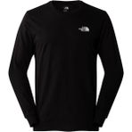 The North Face M L/s Easy Tee Erkek Shirt NF0A87N8JK31 - Siyah