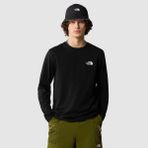 The North Face M L/S Simple Dome Tee Erkek Uzun Kollu T-Shirt - Siyah - 2XL