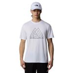 The North Face M Ma 24/7 S/s Tee Erkek Antrenman Tişörtü NF0A893ZFN41 Beyaz - S