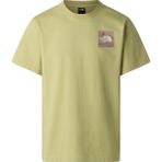 The North Face M Mountaın Escape Relaxed Short Sleeve T Erkek Tişört NF0A8GB1G731 - Sarı