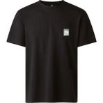 The North Face M Mountaın Logo Rlx Ss Tee-Graphıc Erkek Tişört NF0A8GUUJK31 - XL - Siyah